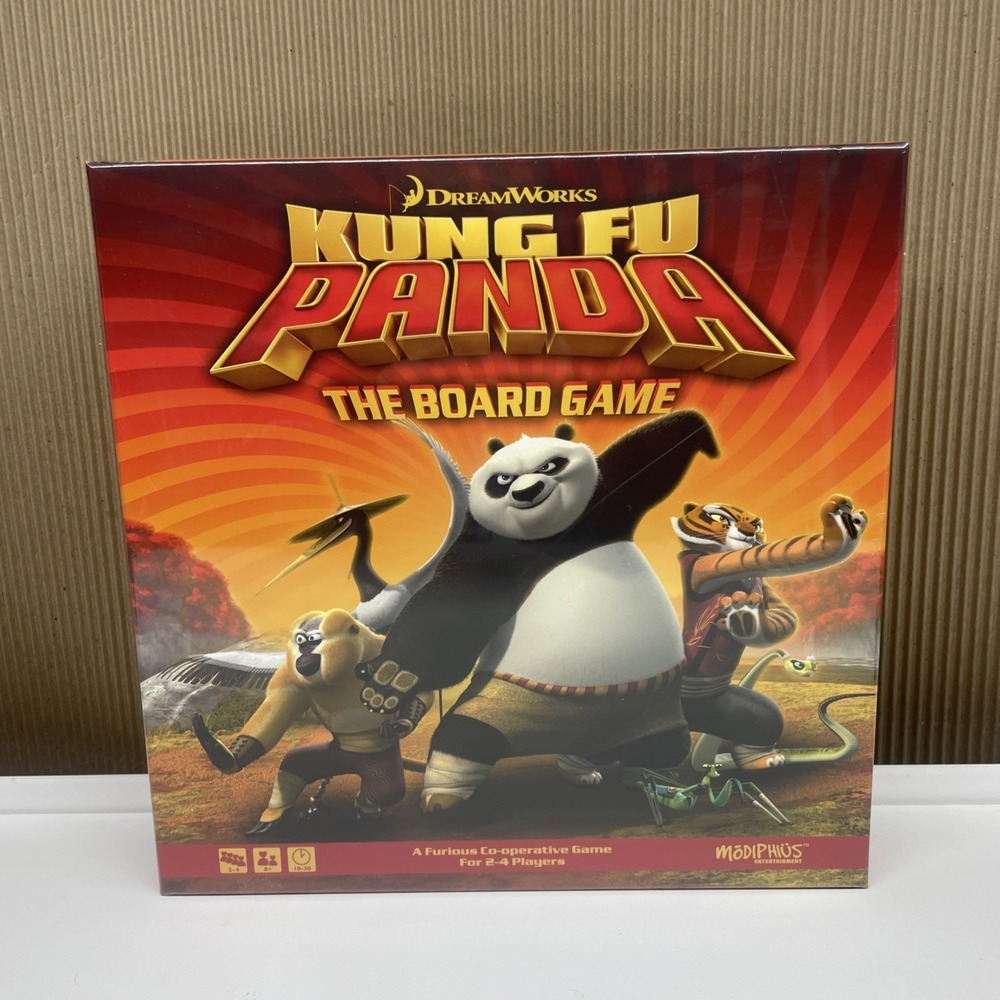 Kung Fu Panda The Board Game Modiphius Entertainment NEW Family Game Age 8+